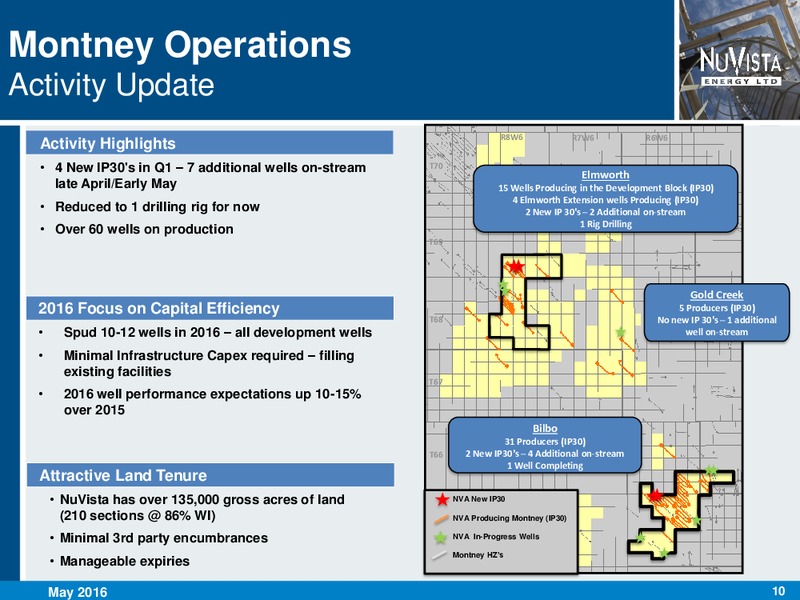May 2016 Corporate Presentation – Nuvista Energy Ltd. – slide 10