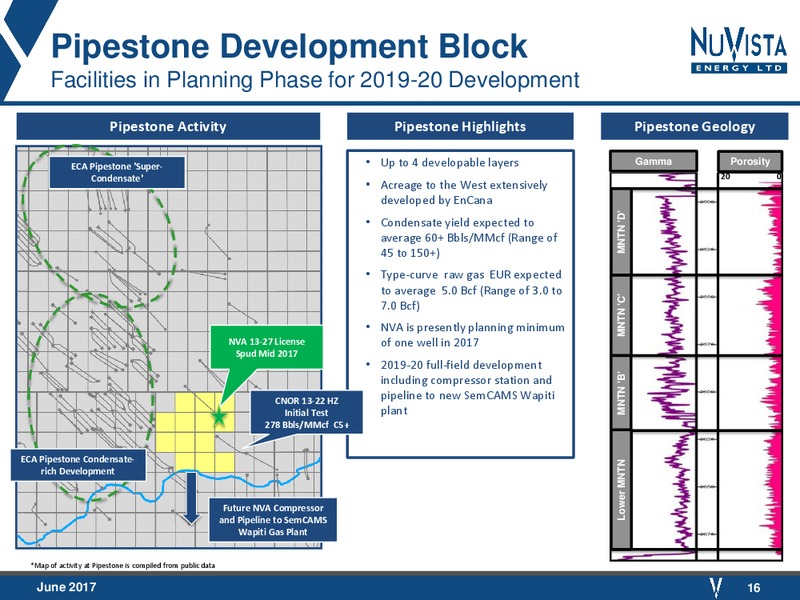 June 2017 Corporate Presentation – Nuvista Energy Ltd. – slide 16