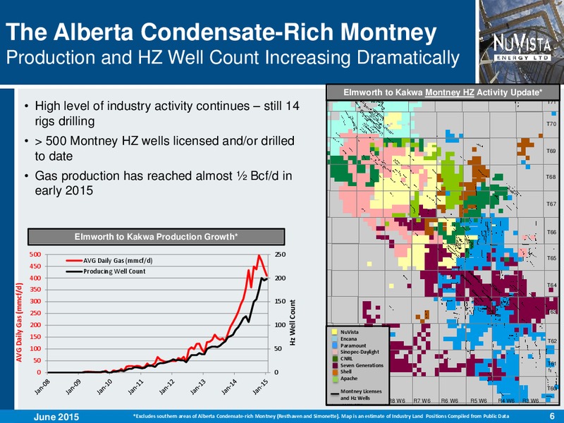 JUNE 2015 CORPORATE PRESENTATION – Nuvista Energy Ltd. – slide 5