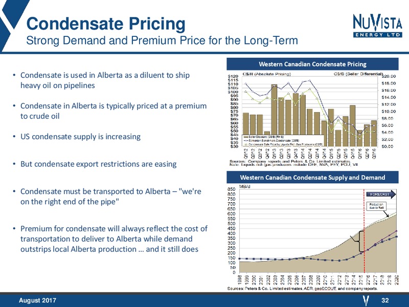 August 2017 Corporate Presentation – Nuvista Energy Ltd. – slide 30