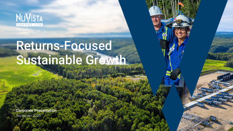 September 2020 Corporate Presentation – Nuvista Energy Ltd. – slide 1