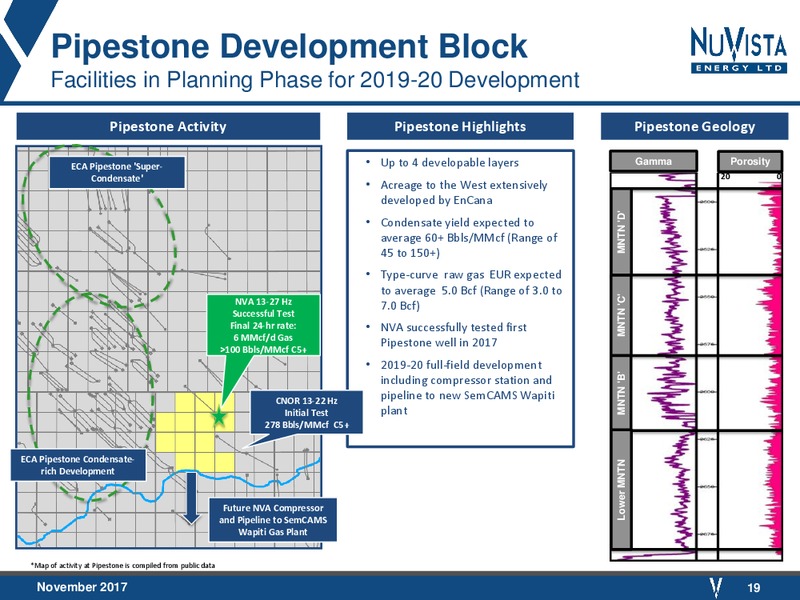 November 2017 Corporate Presentation – Nuvista Energy Ltd. – slide 19