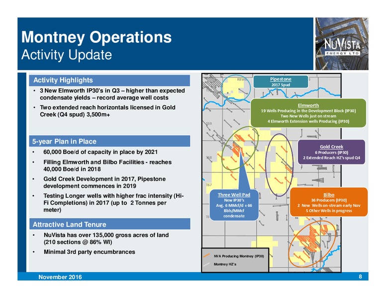 Q3 2016 Corporate Presentation – Nuvista Energy Ltd. – slide 8