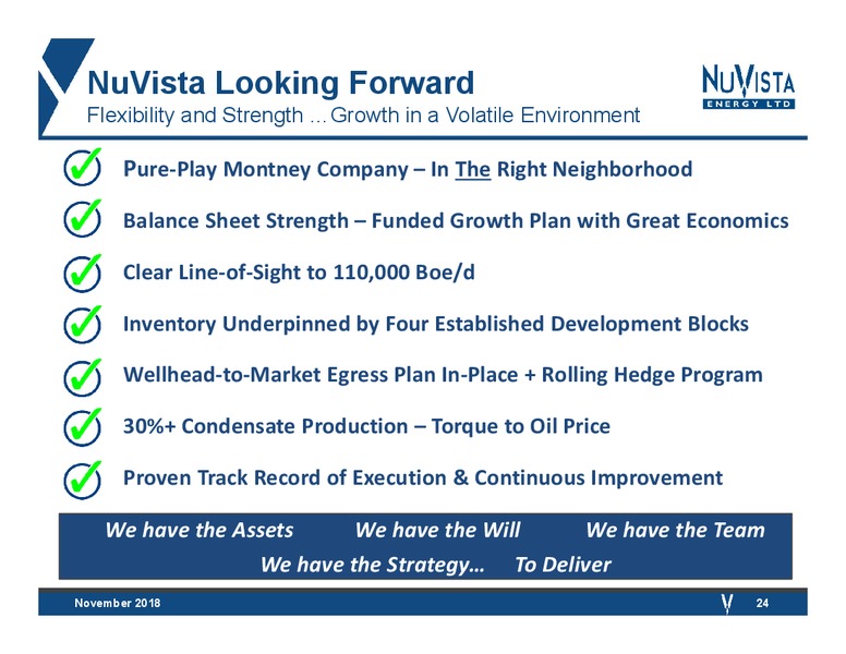 November 2018 Corporate Presentation – Nuvista Energy Ltd. – slide 23