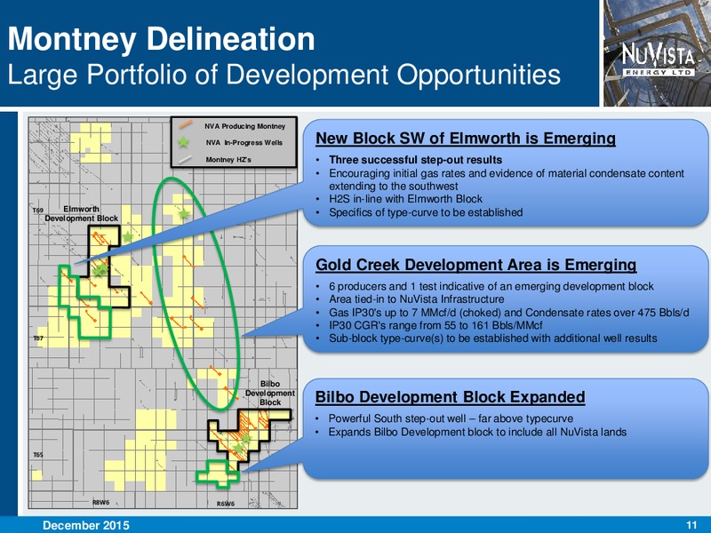 December 2015 Investor Presentation – Nuvista Energy Ltd. – slide 11