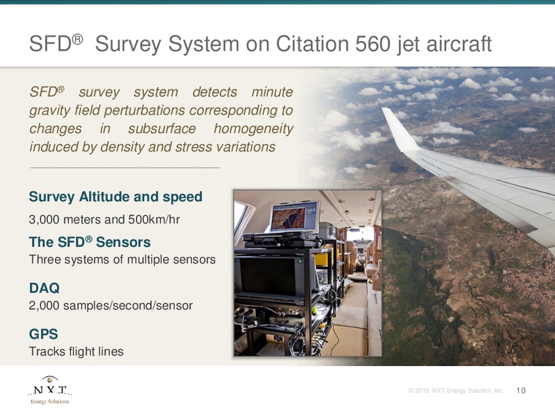 JUNE 2015 INVESTOR PRESENTATION – Nxt Energy Solutions, Inc. – slide 9