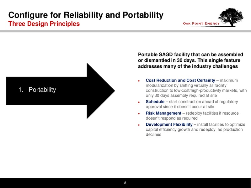 RESERVES ESTIMATION IN CANADIAN OIL SANDS WORKSHOP – Oak Point Energy Ltd – slide 9