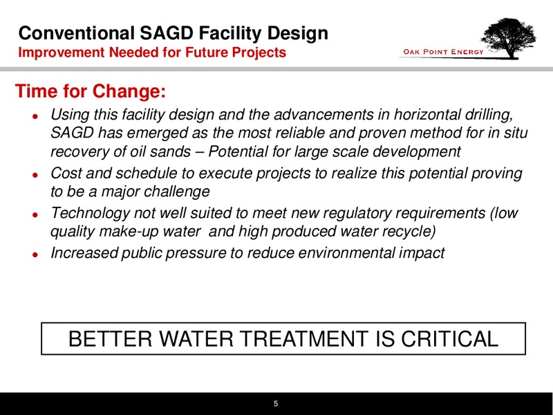 INVESTOR PRESENTATION – Oak Point Energy Ltd – slide 6