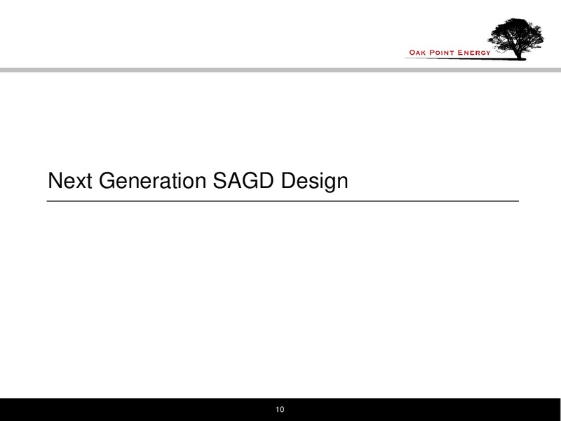 INVESTOR PRESENTATION – Oak Point Energy Ltd – slide 11