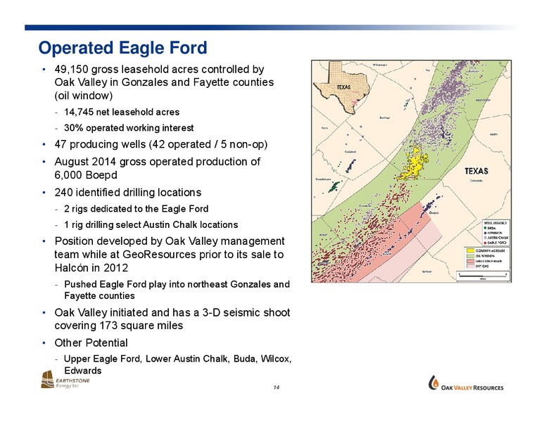 STRATEGIC COMBINATION – Oak Valley Resources Llc – slide 13
