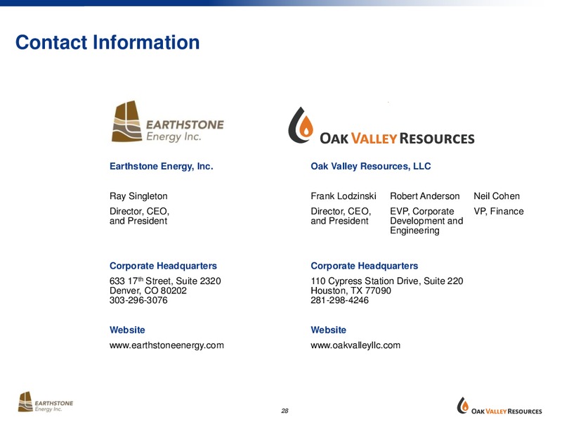 IPAA Oil and Gas Investment Symposium – Oak Valley Resources Llc – slide 27