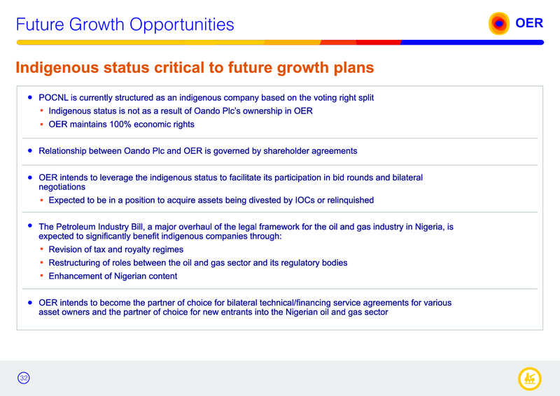 Corporate Presentation – Oando Energy Resources  Inc. – slide 30