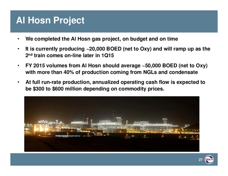 Credit Suisse Energy Summit – Occidental Petroleum Corp – slide 26