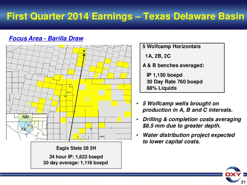 1Q 2014 Earnings Conference – Occidental Petroleum Corp – slide 21