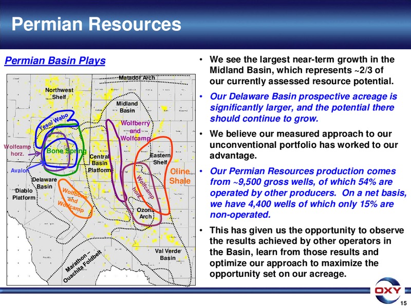 Bernstein Annual Strategic Decisions Conference – Occidental Petroleum Corp – slide 15
