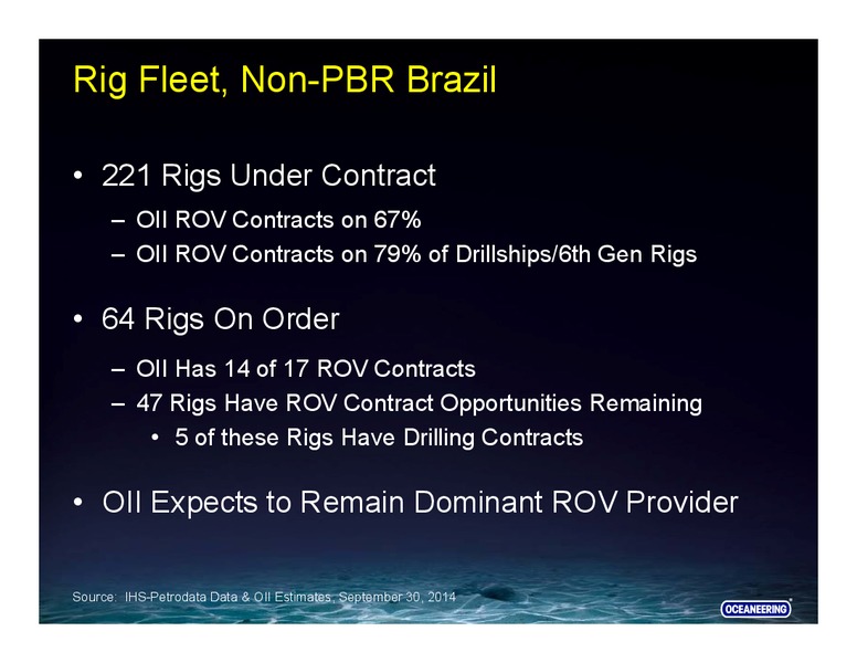 Goldman Sachs – Oceaneering International – slide 28
