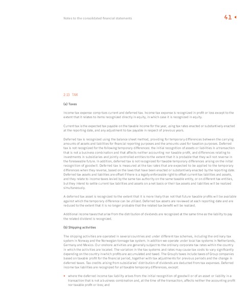 2009 ANNUAL REPORT – Oceanteam Shipping Asa – slide 34