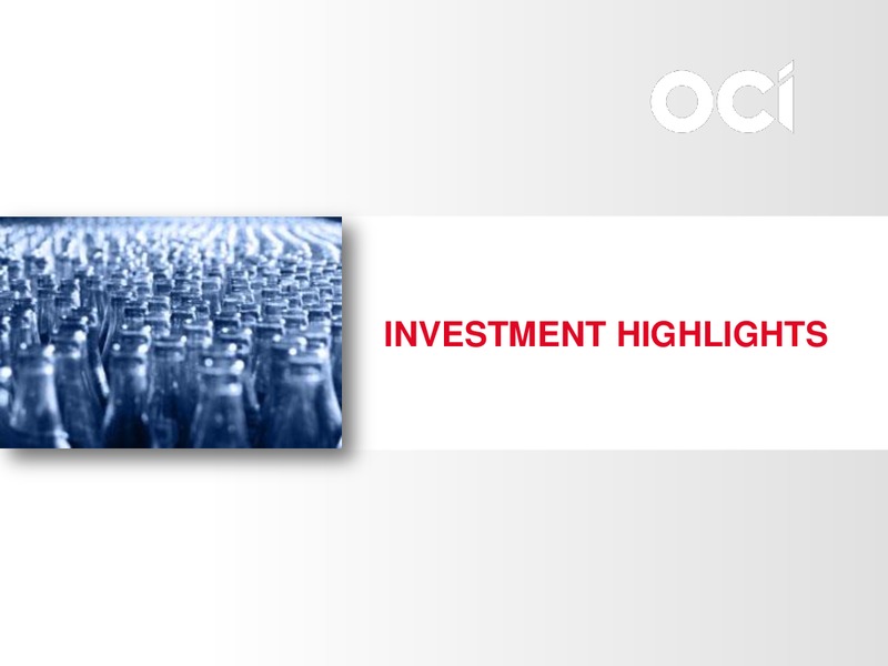 Investor Presentation – OCI RESOURCES LP – slide 9