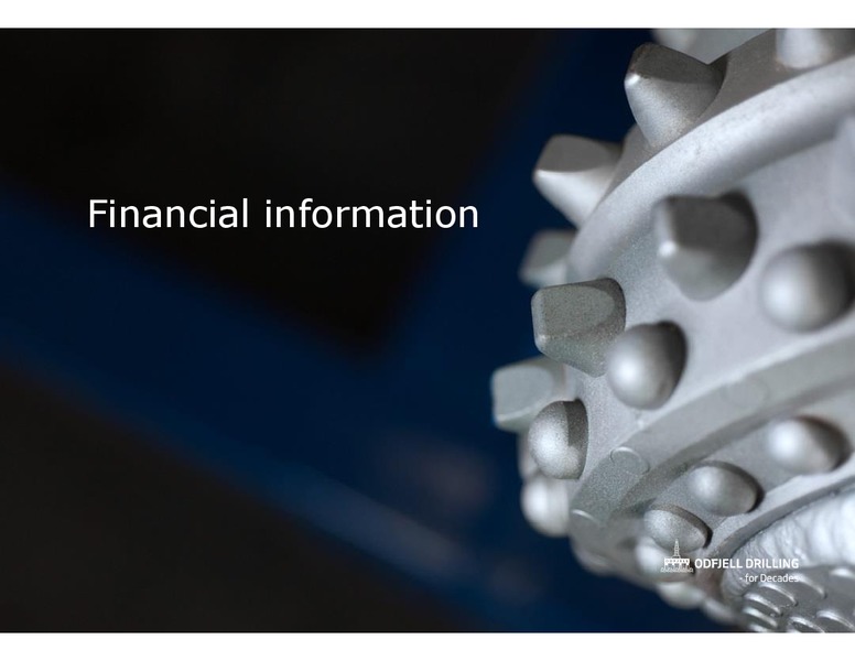 Q2 2014 EARNINGS CALL – Odfjell Drilling – slide 13