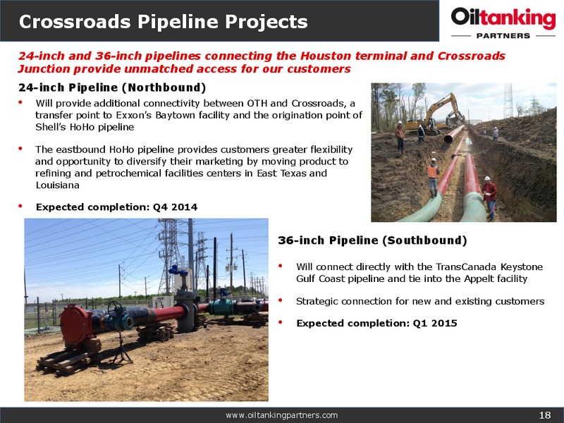 Citi MLP and Midstream Infrastructure Conference – Oiltanking Partners Lp – slide 17