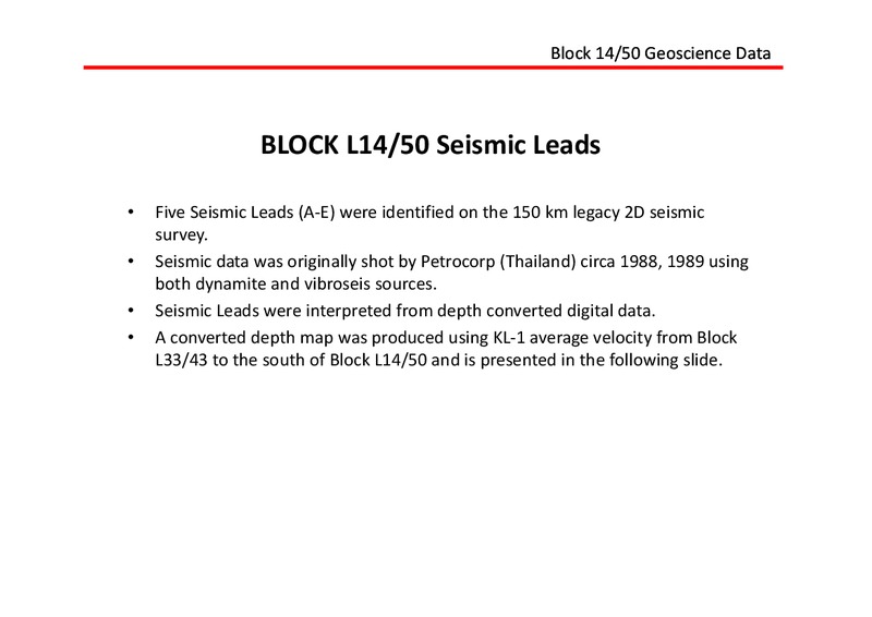Geoscience Presentation – Oil Optimization Inc. – slide 19