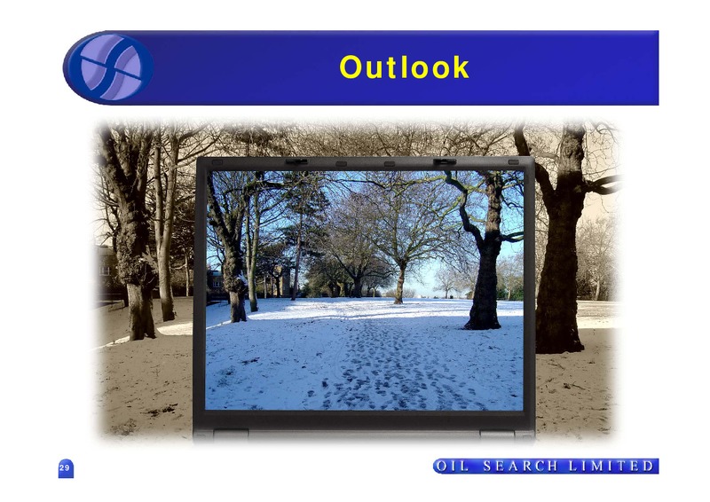 2007 FULL YEAR RESULTS – Oil Search Limited – slide 29