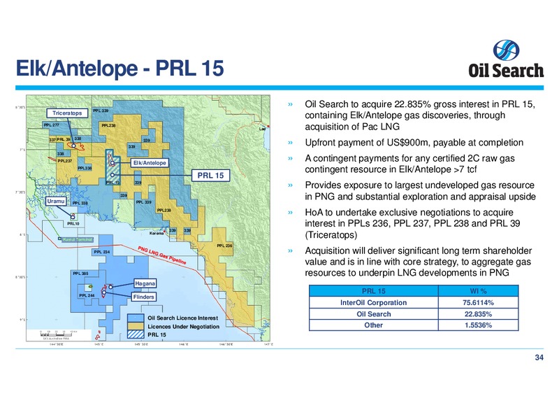 2013 Full Year Results – Oil Search Limited – slide 34