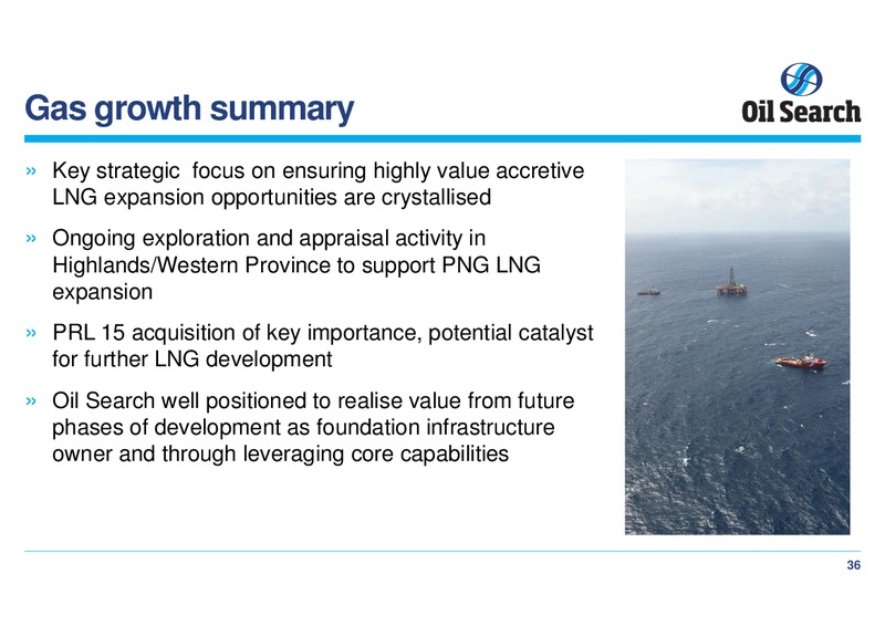 2013 Full Year Results – Oil Search Limited – slide 36