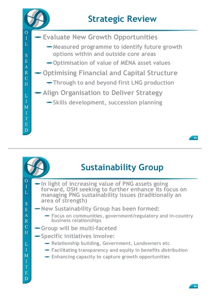 2010 FULL YEAR RESULTS – Oil Search Limited – slide 25
