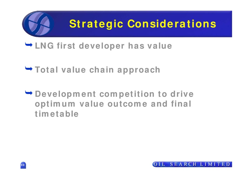 2006 FULL YEAR RESULTS – Oil Search Limited – slide 40