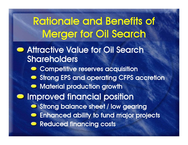 FEBRUARY 2012 CORPORATE PRESENTATION – Oil Search Limited – slide 6