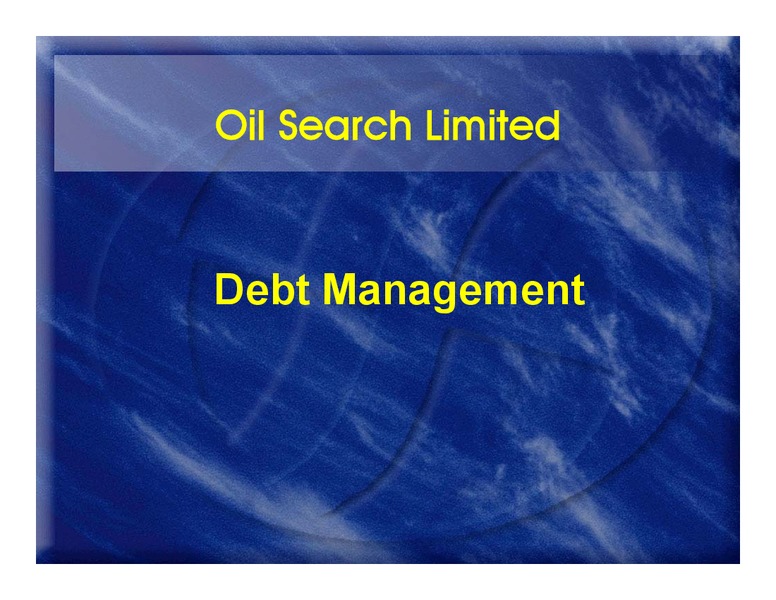 FEBRUARY 2012 CORPORATE PRESENTATION – Oil Search Limited – slide 57