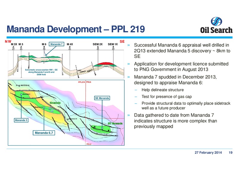 2013 FULL YEAR RESULTS SUMMARY AND ACQUISITION – Oil Search Limited – slide 19