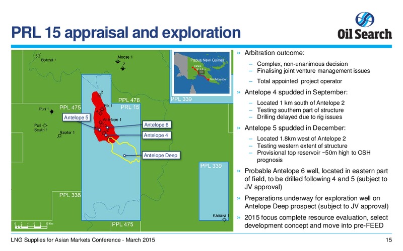 LNG Supplies for Asian Markets Conference – Oil Search Limited – slide 13