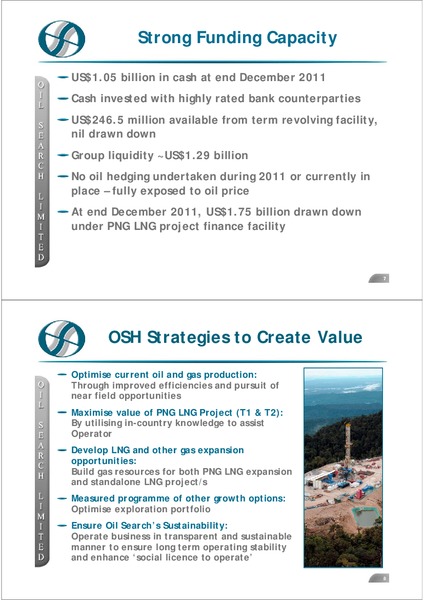 GOLDMAN SACHS AUSTRALASIAN INVESTMENT FORUM – Oil Search Limited – slide 4