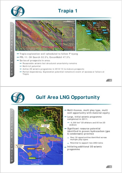 GOLDMAN SACHS AUSTRALASIAN INVESTMENT FORUM – Oil Search Limited – slide 13