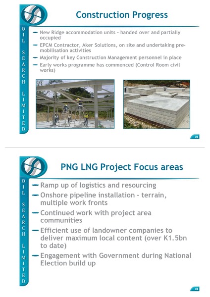 MARCH 2011 INVESTOR FIELD TRIP – Oil Search Limited – slide 11