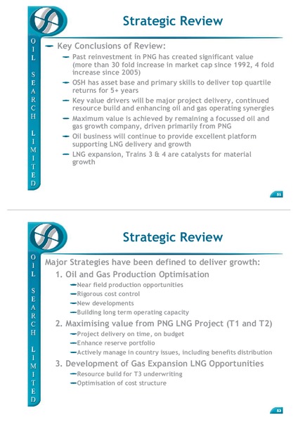 MARCH 2011 INVESTOR FIELD TRIP – Oil Search Limited – slide 26