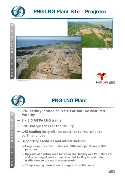 INVESTOR FIELD TRIP – Oil Search Limited – slide 4