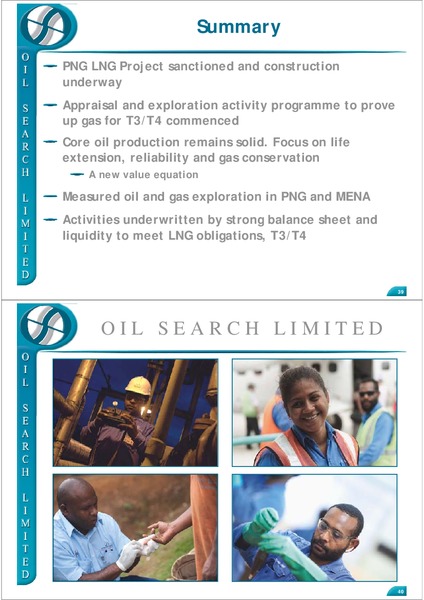2010 ANNUAL MEETING – Oil Search Limited – slide 20