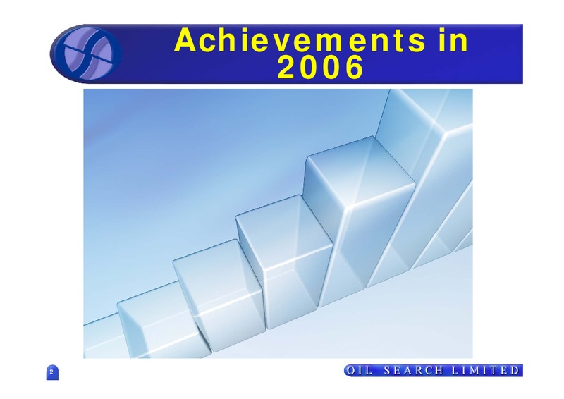 76TH ANNUAL MEETING – Oil Search Limited – slide 2