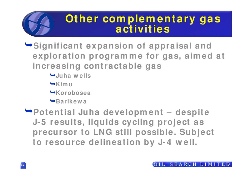 76TH ANNUAL MEETING – Oil Search Limited – slide 32