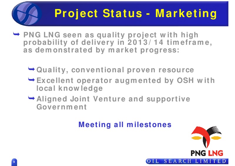 MACQUARIE AUSTRALIA CONFERENCE 2009 – Oil Search Limited – slide 9