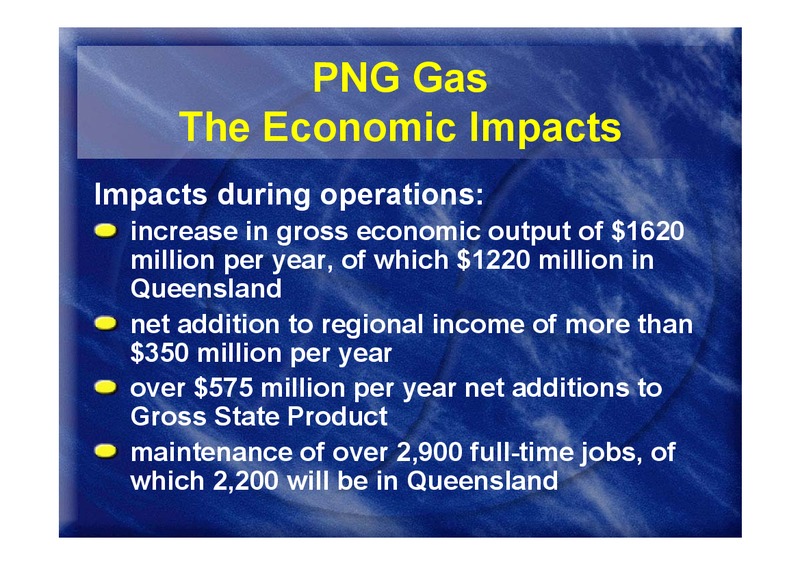 GAS SUPPLY TO EASTERN AND SOUTHERN AUSTRALIA – Oil Search Limited – slide 17