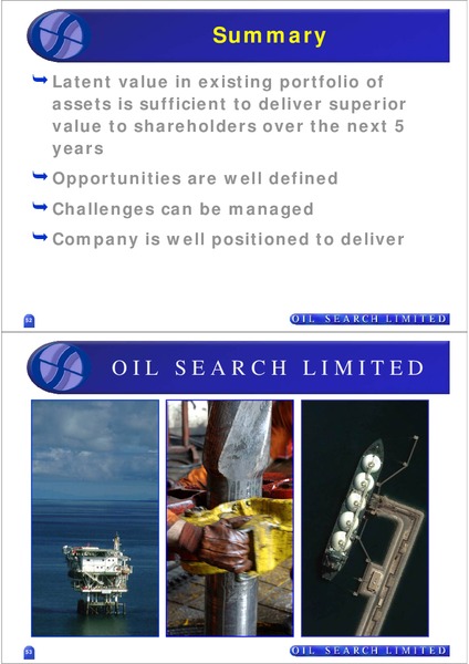 MACQUARIE AUSTRALIAN CONFERENCE – Oil Search Limited – slide 27