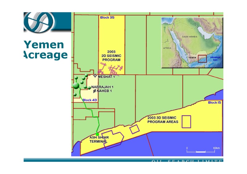 MAY 2004 PERFORMANCE UPDATE MACQUARIE RESEARCH CONFERENCE – Oil Search Limited – slide 8