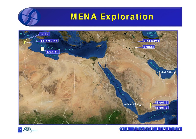 MAY 2009 ANNUAL MEETING – Oil Search Limited – slide 38