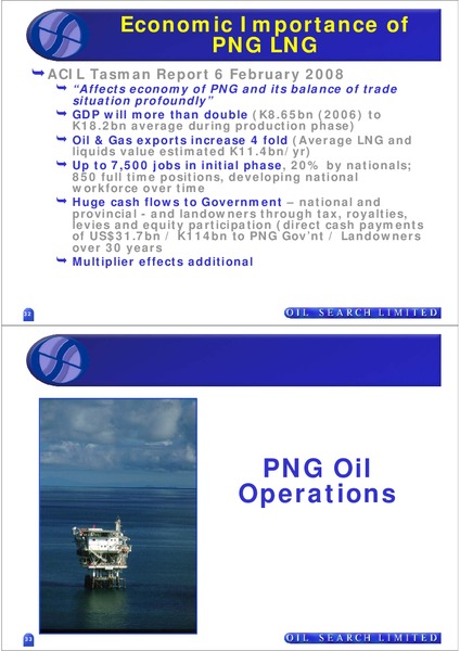 ASIAN ROADSHOW – Oil Search Limited – slide 17