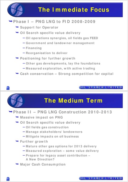ASIAN ROADSHOW – Oil Search Limited – slide 33