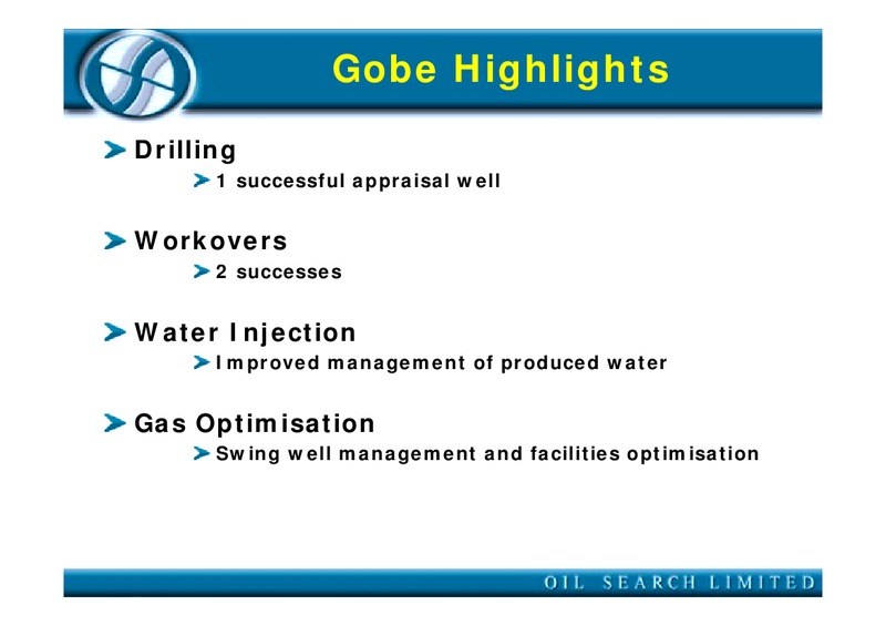 2005 ANNUAL GENERAL MEETING – Oil Search Limited – slide 26